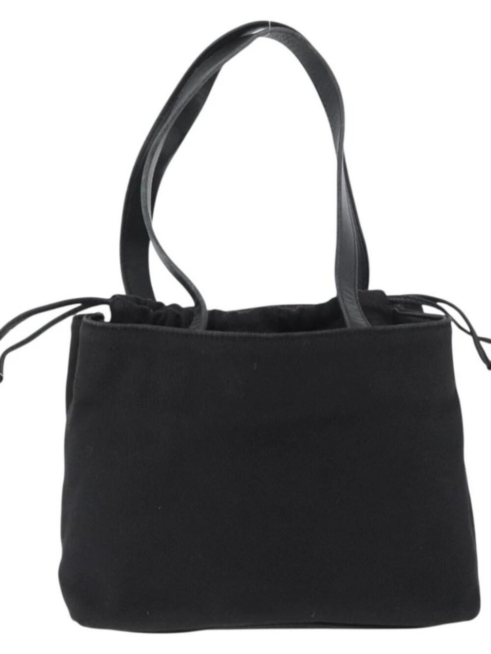 SAINT LAURENT Hand Bag Canvas Black Auth BA11425A - Picture 3 of 15